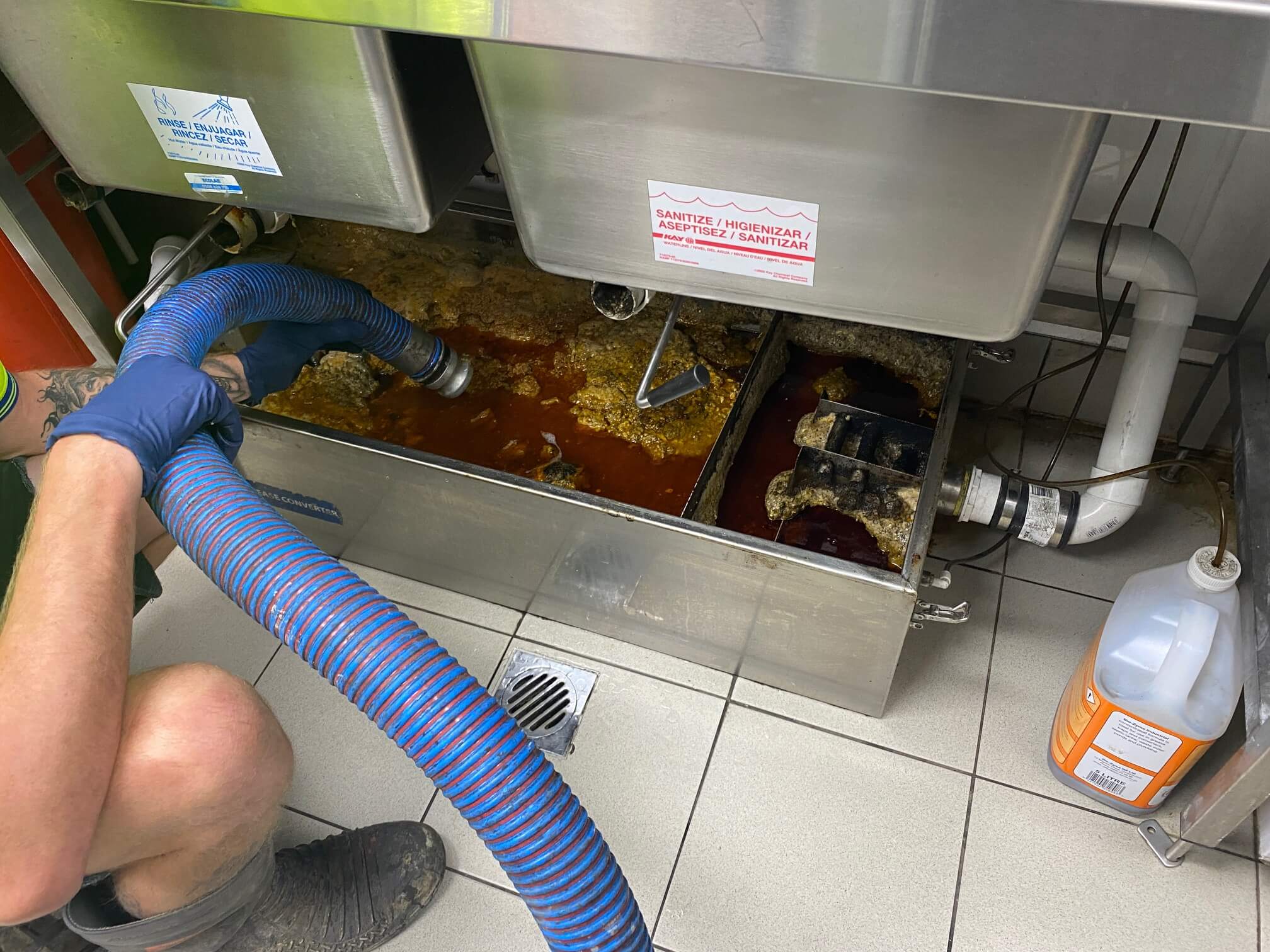 Grease Trap Cleaning in Richmond
